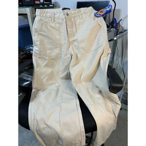 ASOS Wide Leg Painter Cargo Pants W30 L28 New Without Tags